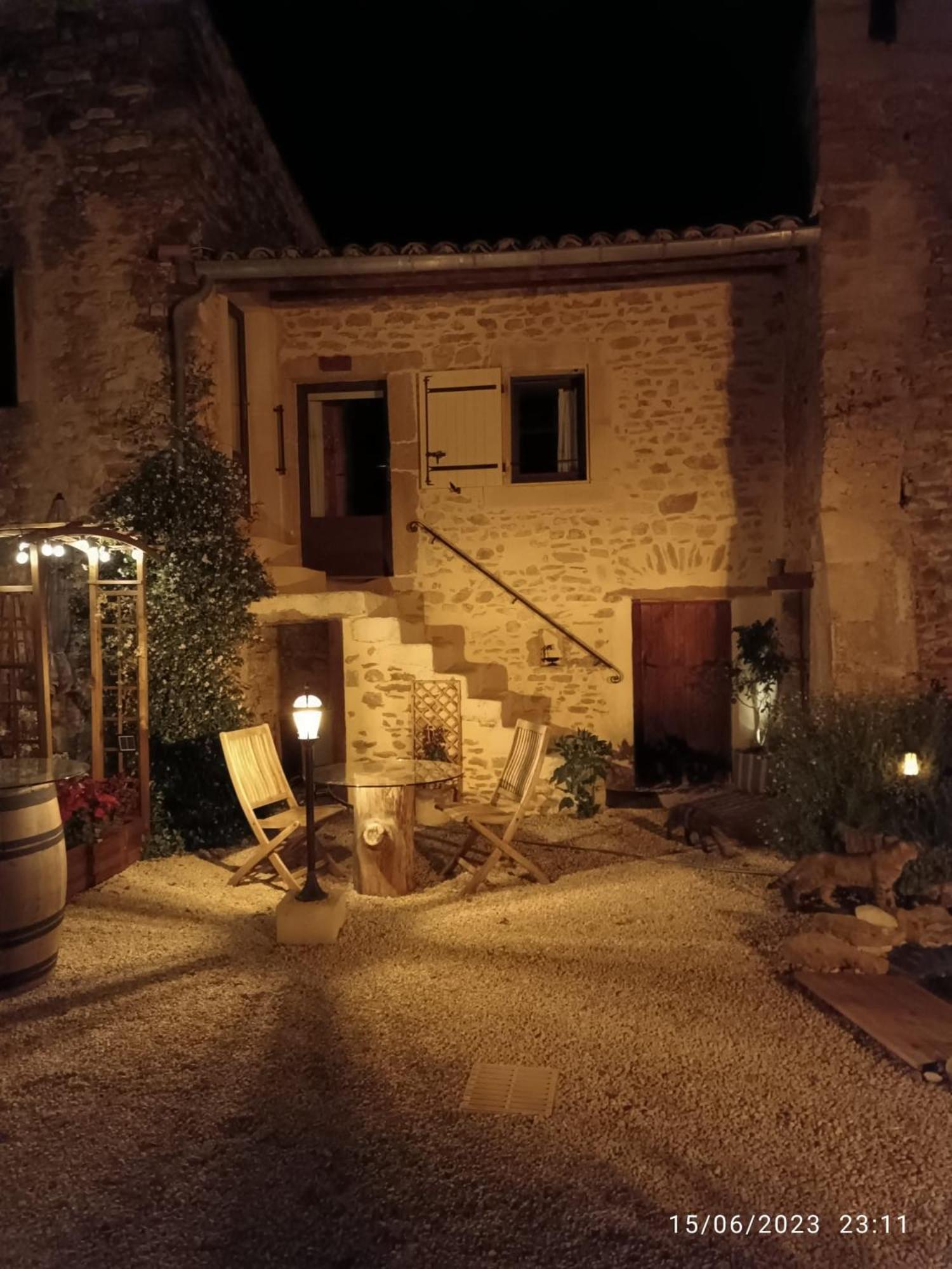 Mas De L'Amme Bed & Breakfast Valréas Eksteriør bilde